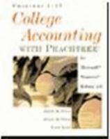 College Accounting, 1-15 0395943612 Book Cover