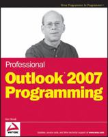 Professional Outlook 2007 Programming 0470049944 Book Cover
