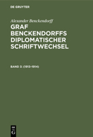 1913-1914 3111085120 Book Cover