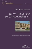 Où va l'université au Congo-Kinshasa ? (Études Africaines) (French Edition) 2343072868 Book Cover