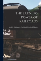 The Earning Power of Railroads 101787851X Book Cover