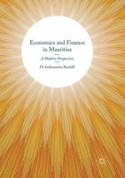 Economics and Finance in Mauritius: A Modern Perspective 3319394347 Book Cover