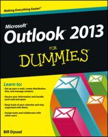 Outlook 2013 for Dummies 1118490460 Book Cover