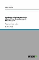 Das Ephorat in Sparta und die Abschaffung desselben durch Kleomenes III. 3640444485 Book Cover