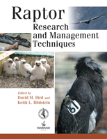 Raptor: Research and Management Techniques 0888396392 Book Cover