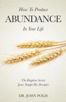 How to Produce Abundance in Your Life: The Kingdom Secrets Jesus Taught His Disciples 0982695403 Book Cover