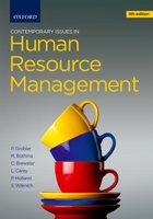 Contemporary Issues in Human Resources Management: Gaining a Competitive 0195768043 Book Cover