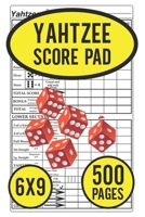 Yahtzee Score Pad : Score Pads for Yahtzee Game 1650665024 Book Cover