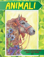 Libri da colorare per adulti per donne - zen - Animali B08W5QW2WJ Book Cover