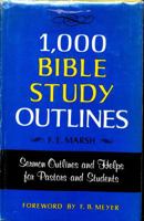 1000 Bible Study Outlines 082543209X Book Cover