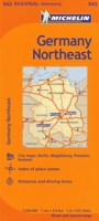 Michelin Germany Northeast Regional (Michelin Maps) 2067186116 Book Cover