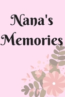 Nana's Memories: Blank Lined Journal 1694855317 Book Cover