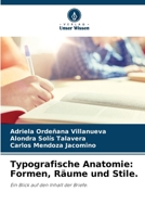 Typografische Anatomie: Formen, Räume und Stile. (German Edition) 6208503337 Book Cover