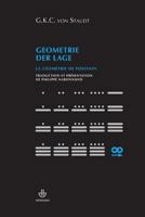 Geometrie der Lage (HR.HORS COLLEC.) (French Edition) 270566937X Book Cover