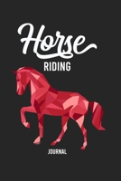 Horse Riding Journal: Horse Riding Notebook Journal to write in| horse journal diary | 120 Pages Ruled Notebook ( 6" x 9" ) | Ideal Gift, horse notebook, horse journal, birthday gift 1674176465 Book Cover