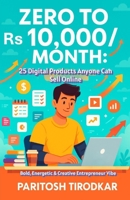 Zero to Rs 10,000/Month: 25 Digital Products Anyone Can Sell Online B0FG18WNDZ Book Cover