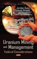 Uranium Mining & Management 1622574125 Book Cover