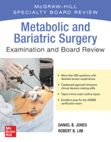 Metabolic and Bariatric Surgery Exam and Board Review 1260468062 Book Cover