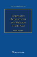 Corporate Acquisitions and Mergers in Vietnam 9403509759 Book Cover