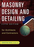 Masonry Design and Detailing 0070043124 Book Cover
