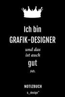 Notizbuch f�r Grafik-Designer: Originelle Geschenk-Idee [120 Seiten kariertes blanko Papier] 1677439742 Book Cover