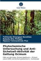 Phytochemische Untersuchung und Anti-Sichelzell-Aktivität der Gattung Ocimum 6202574739 Book Cover