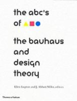 ABC's of the Bauhaus 0500277141 Book Cover