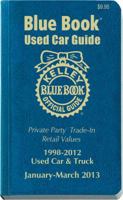 Kelly Blue Book Used Car Guide: January-March 2013 1936078244 Book Cover