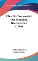 Über die Probenächte der teutschen Bauernmädchen 3337357873 Book Cover