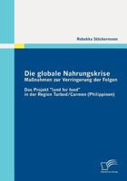 Die Globale Nahrungskrise: Ma Nahmen Zur Verringerung Der Folgen 3842850840 Book Cover