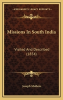 Missions in South India 1241082758 Book Cover