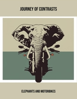 Journey Of Contrasts: Elephants And Motorbikes B0FR1YR1G2 Book Cover