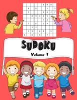 SUDOKU: Volume 7 | 150 Sudoku Bambini Sudoku Con Soluzioni | Facile | 1 Griglie Per Pagina | Grande Formato, 8,5 "x11". (Il Mio Sudoku Preferito Per I Bambini) (Italian Edition) B0883X874R Book Cover