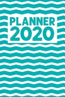 Planner 2020: Year Monthly Pocket Planner: 12 Month Calendar Schedule Organizer and Hand Lettering Notebook. Awesome gift idea for your husband and wife. 6x9 inches, 100 pages. 1696309972 Book Cover