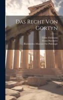 Das Recht Von Gortyn 1021631086 Book Cover