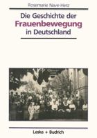 Die Geschichte der Frauenbewegung in Deutschland 3810012505 Book Cover