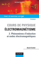 Cours de Physique pour la Licence- Électromagnétisme - Tome 2 (French Edition) 2100068547 Book Cover