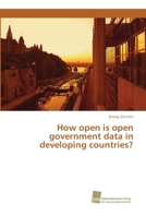 How open is open government data in developing countries? 6202322659 Book Cover