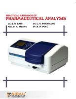 PRACTICAL HANDBOOK OF PHARMACEUTICAL ANALYSIS 935164216X Book Cover