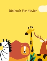 Malbuch für Kinder: Malbuch für Kinder : tolles Geschenk für Kinder von 2-7 Jahren (/ 45 Seiten / 22 Blatt zum Ausmalen) B08TFFNCJG Book Cover