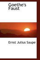 Goethe's Faust 1021987794 Book Cover