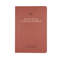 LSB Scripture Study Notebook: Jonah, Micah, Nahum Habakkuk: Legacy Standard Bible 163664449X Book Cover