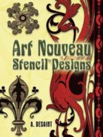 Art Nouveau Stencil Designs 0486454266 Book Cover