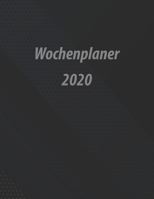 Wochenplaner 2020: Moderner DIN A4 Kalender. Wochen- und Monatsplaner mit Platz für Notizen und To Do Listen. Jahresübersicht mit gesetzlichen ... Design: gepunktet grau-blau (German Edition) 1712192663 Book Cover