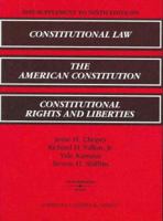 Constitutional Law: Cases & Comments, Questions, 10th, 2010 Supplement 0314153241 Book Cover
