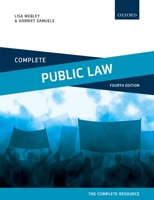 Complete Public Law 0198798067 Book Cover