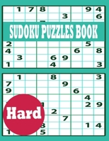 Sudoku Puzzle Book: Hard Sudoku Puzzle Book including Instructions and answer keys - Sudoku Puzzle Book for Adults B083XX422V Book Cover