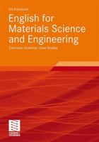 English for Materials Science and Engineering: Exercises, Grammar, Case Studies 3834809578 Book Cover