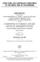 After Paris and Copenhagen: responding to the rising tide of anti-Semitism 1514701901 Book Cover