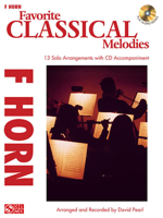 Favorite Classical Melodies: French Horn [With CD (Audio)] 1603784098 Book Cover